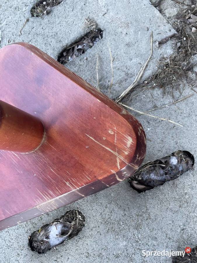 drewniany stojak na kwiaty Pruszcz Gdański