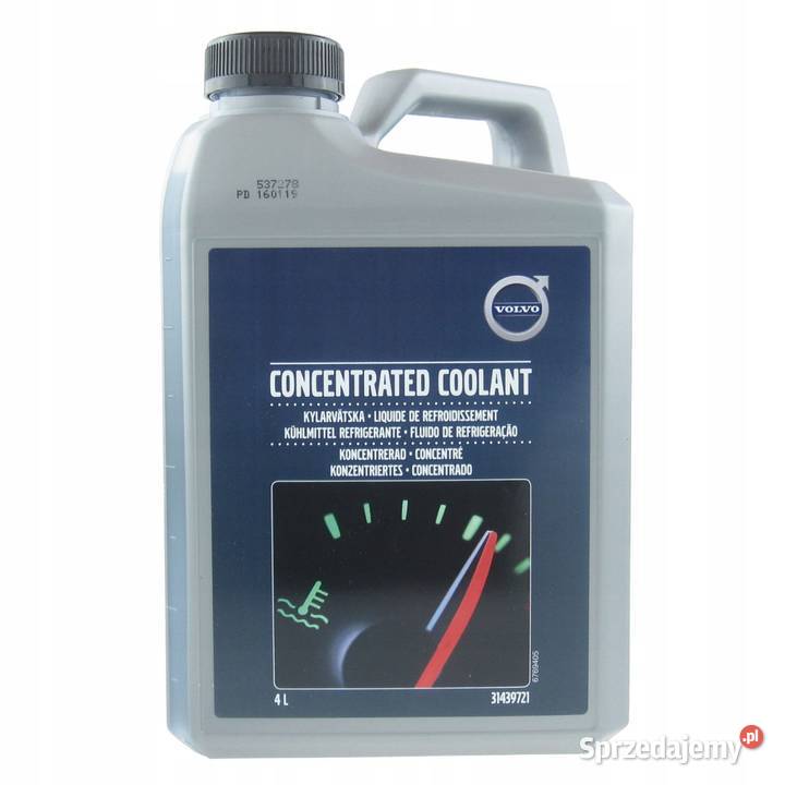 VOLVO plyn chlodniczy 4L koncentrat 31439721 OE Bielany Wrocławskie