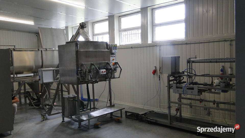 Linia produkcyjna do produktów sypkich pylących Kurzętnik