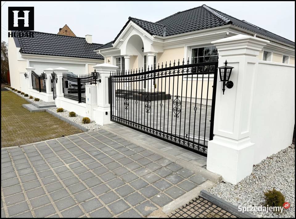 Ogrodzenia dworkowe stylowe pałacowe boniowane Gdańsk