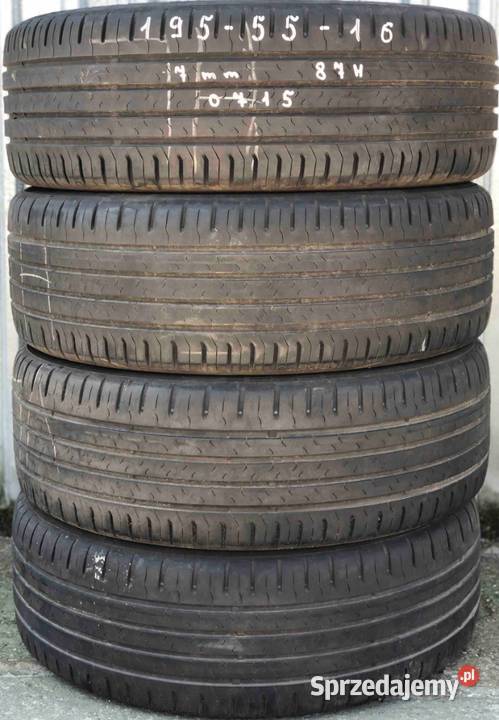 4 x Opona letnia Continental ContiEcoContact 5 lato Skołoszów