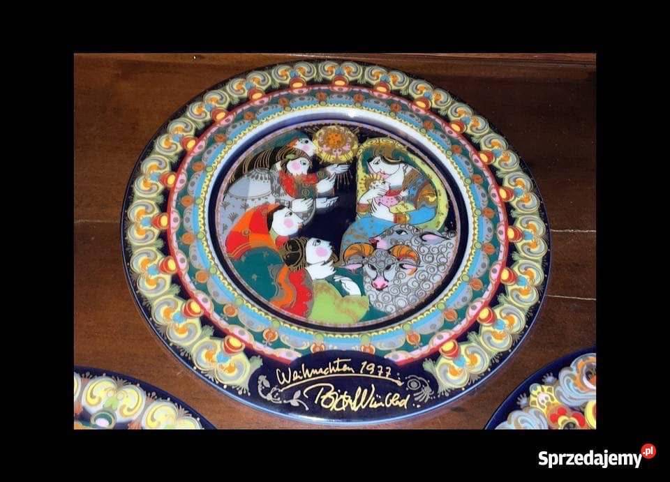 Patera Bjorn Wiinblad Rosenthal Święta Rodzina Gdańsk sprzedam