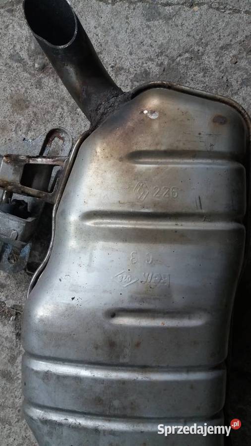 Tłumik wydech końcowy Renault Clio 2 Rzeszów