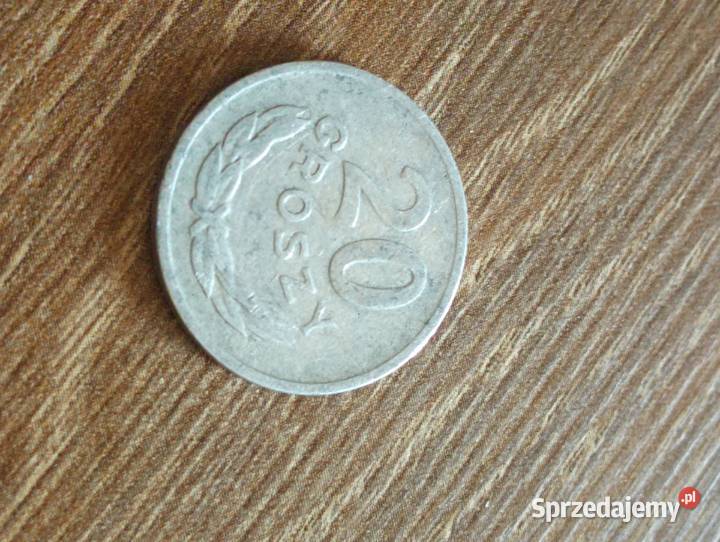 Sprzedam drugie 20 gr 1962 r bzm Numizmatyka