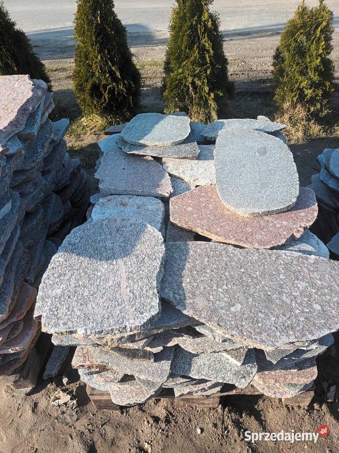 Kamień polny cięty płomieniowany gr2 dekoracyjny Prokowo