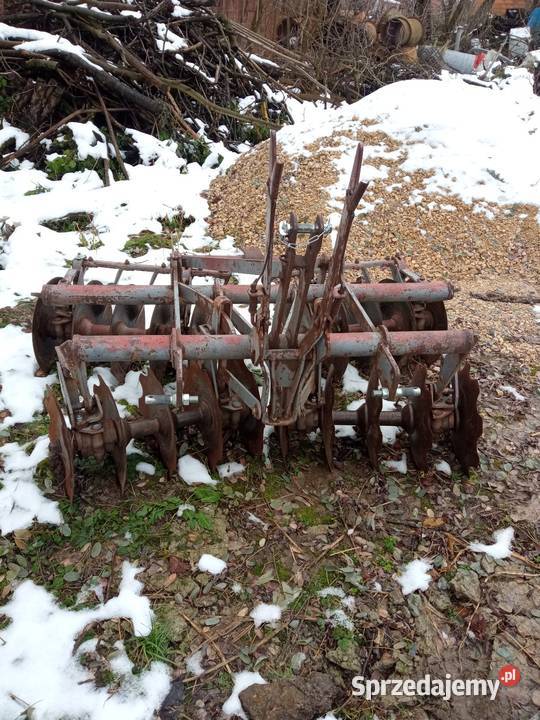 Brona talerzowa talerzówka 4x5 X Pozostałe