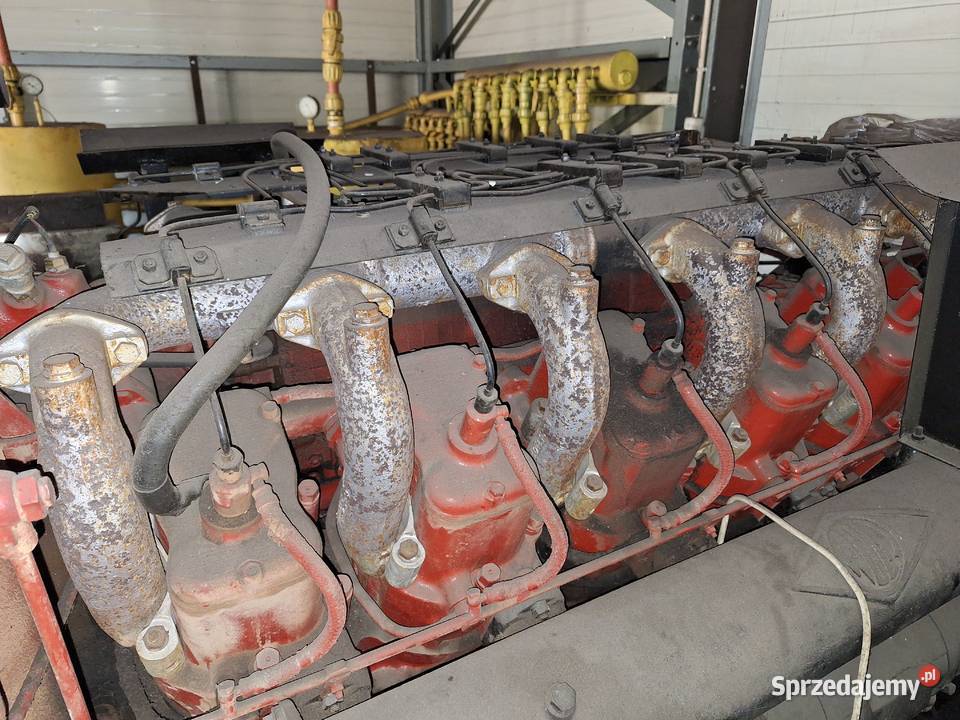 Silnik Wola Henschel H12 12 cylindrów Diesel 320 Biznes i Przemysł mazowieckie Płock sprzedam