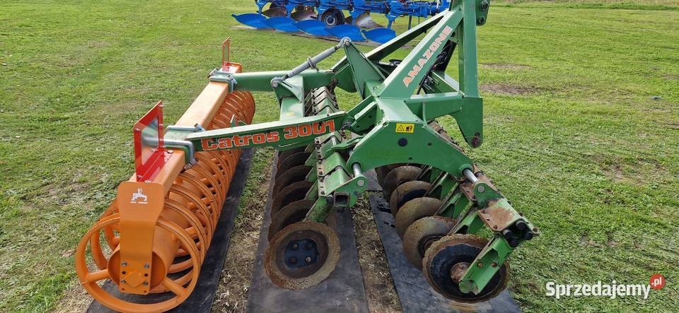 Amazone Catros Cenius Brona talerzowa Talerzówka Maszyny uprawowe