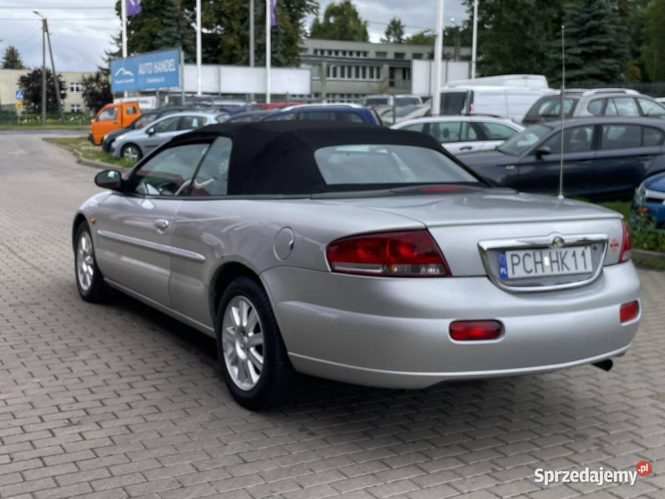 Chrysler Sebring 20 16V 141 Kabriolet Klima klimatyzacja wielkopolskie Chodzież