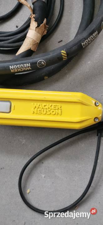 Wibrator pogrążalny do Betonu Wacker Neuson Skomielna Czarna