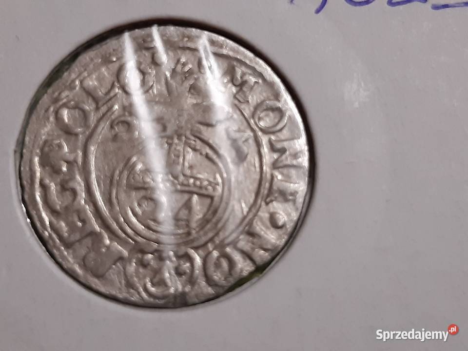 moneta srebrna polska Zygmunta III Waza z 1623r podlaskie Łomża
