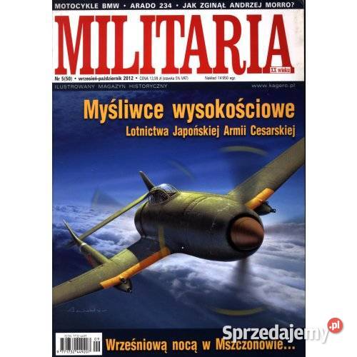Militaria XX Wieku 550 2012 Myśliwce Japonii