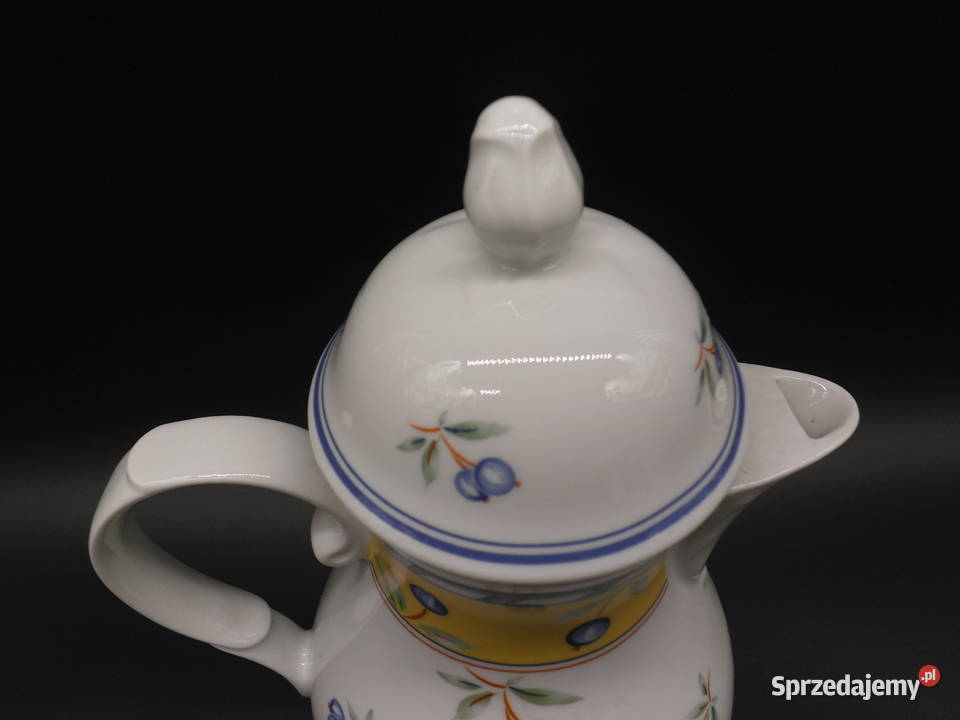 Porcelanowy dzbanek do kawy Triptis wielkopolskie Raszków