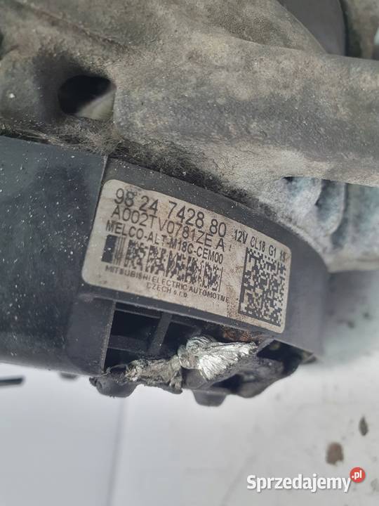 ALTERNATOR Citroen C3 III 15 BlueHDi 9824742880 osobowe Chełm