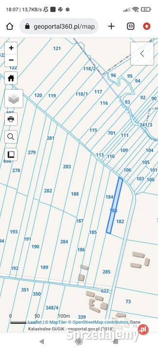 Sprzedam działkę rolną 9 arów Mirocice