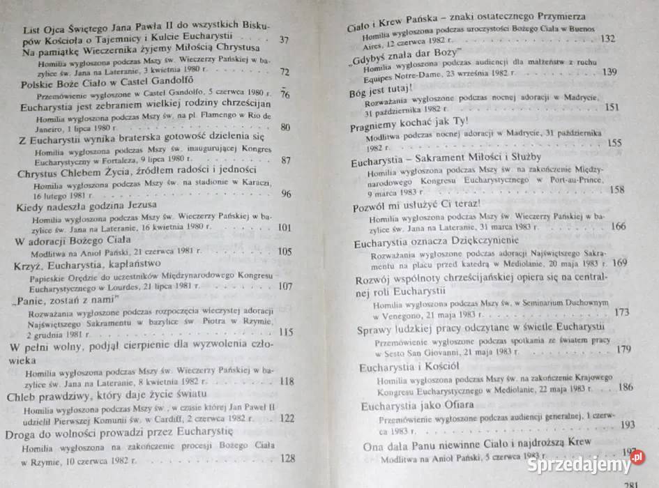 Podniosę kielich zbawienia Jan Paweł II lubelskie Chełm