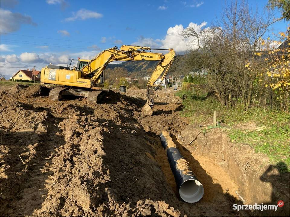 Usługi koparką i Usługi minikoparką Żywiec i Pozostałe sprzedam
