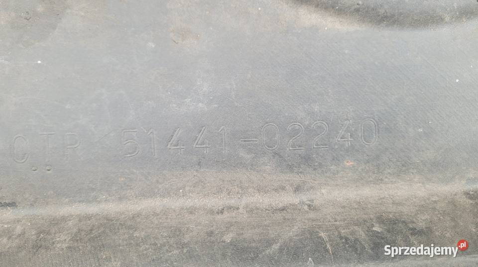 OSŁONA POD SILNIK TOYOTA COROLLA E15 5144102240