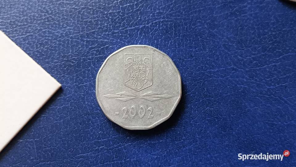 Stare monety 5000 lej 2002 Rumunia Lesko