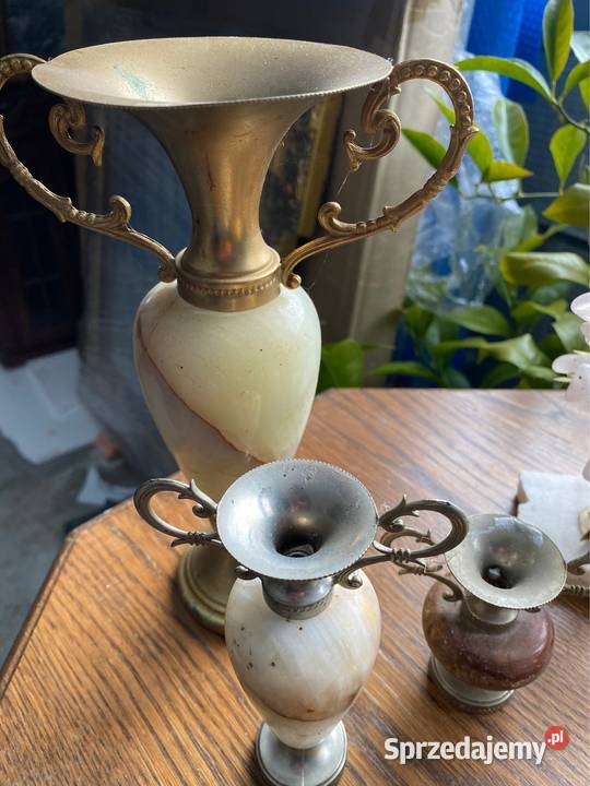 Marmur kamień naturalny marmurowe bibeloty odcienie szarości Dekoracje i ozdoby Bystrzyca Kłodzka