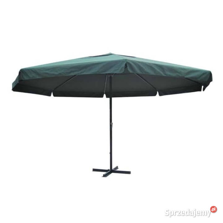 Parasol z aluminium 500 zielony WM40302