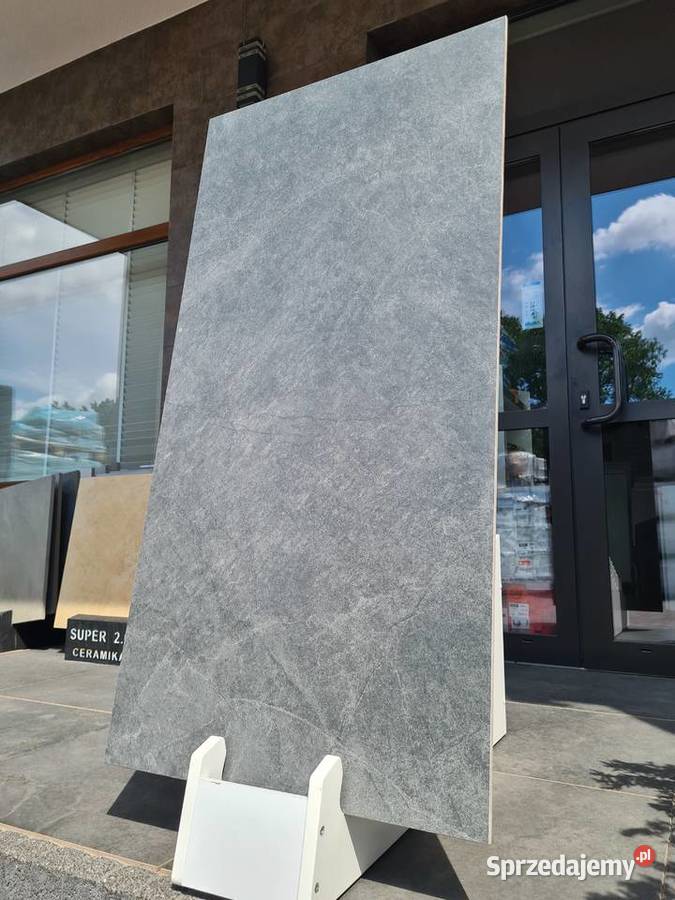 PŁYTKA GRES SLATE ANTRACITE SUGAR LAPPATO 60X120