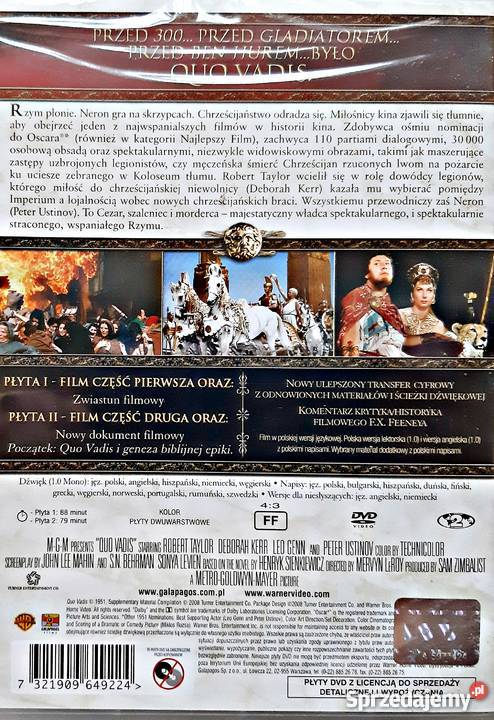 QUO VADIS DWUPŁYTOWA EDYCJA SPECJALNA
