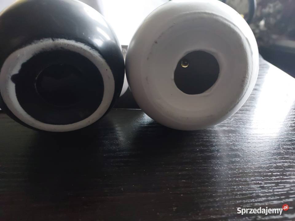 ceramiczne jabłko decorative JJA białe i czarne Wrocław