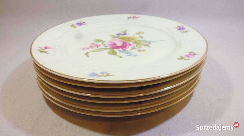 Talerzyki Deserowe Rosenthal Ideal 6 mazowieckie