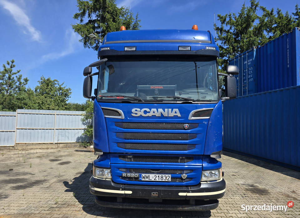 Ciągnik siodłowy SCANIA R520 V8 Euro 6 2017 r 3 40000kg warmińsko-mazurskie Rudolfowo