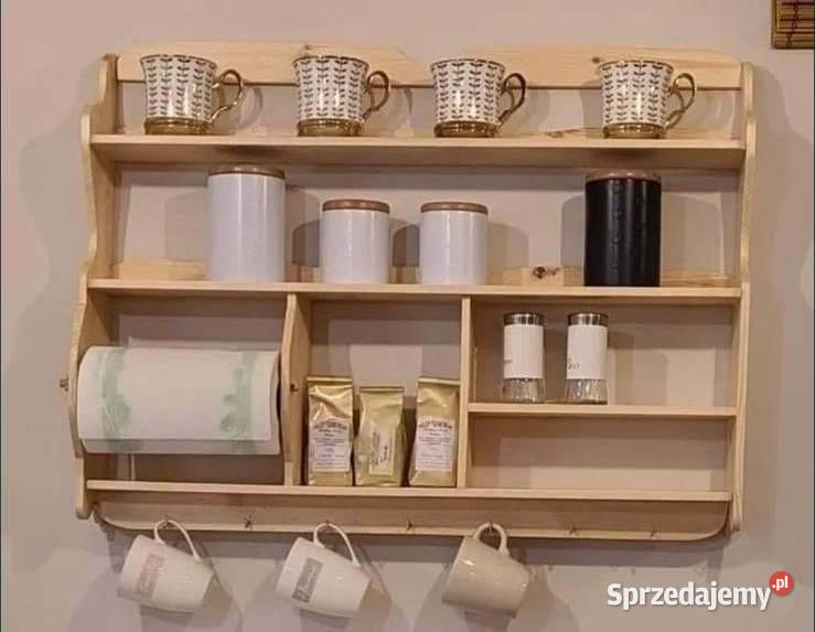 Rustykalne półki kuchenne Grójec