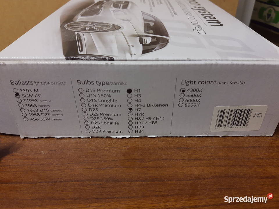 Xenony H1 AMIO przetwornice kujawsko-pomorskie Kopczyn