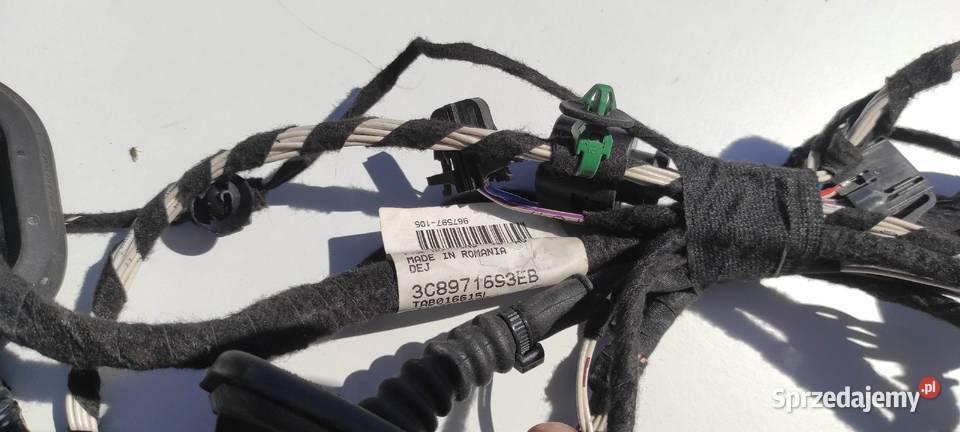 Instalacja wiązka drzwi lewy tył VW CC KEYLESS Rusiec