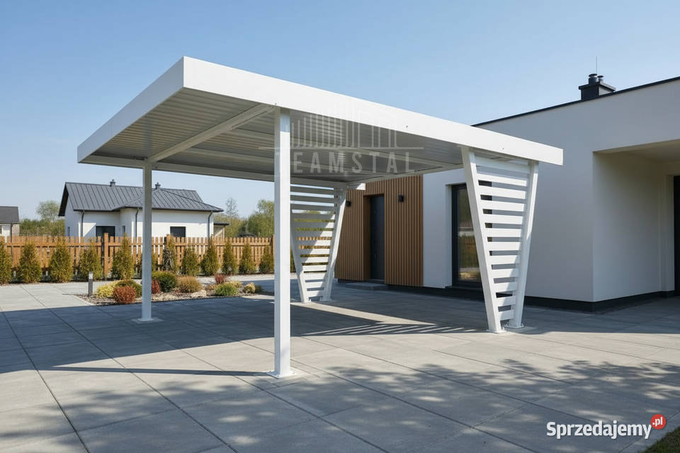 Carport V PREMIUM 4x5m Wypełnienie panelami Stargard