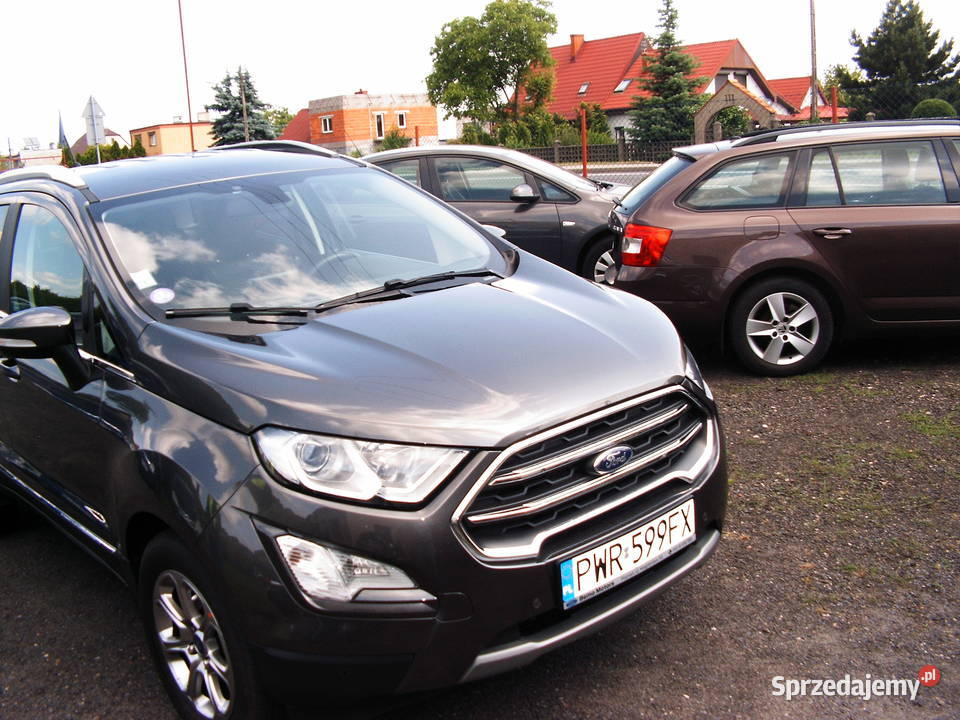 Ford Ecosport 10 Etylina 2019 r nawigacja EcoSport Samochody osobowe