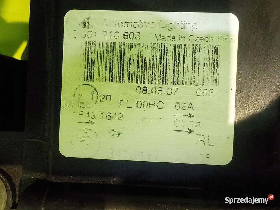 BMW X3 E83 06r 5D lampa lewa przod 0301210603 Suków