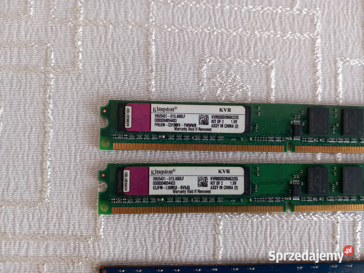 pamięć Ram DDR22GB i DDR34GB Bełchatów