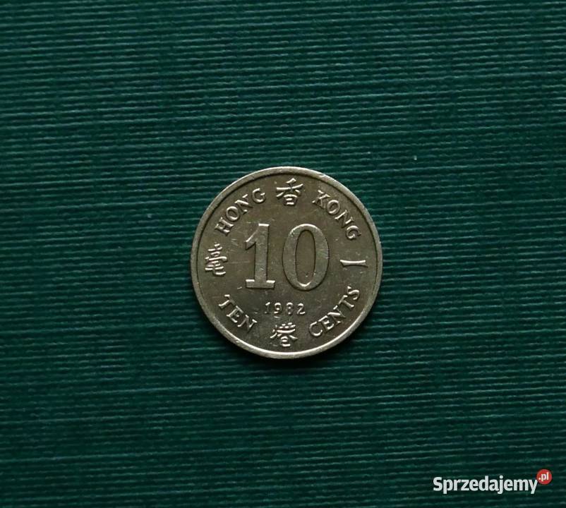HONGKONG 10 centów 1982r