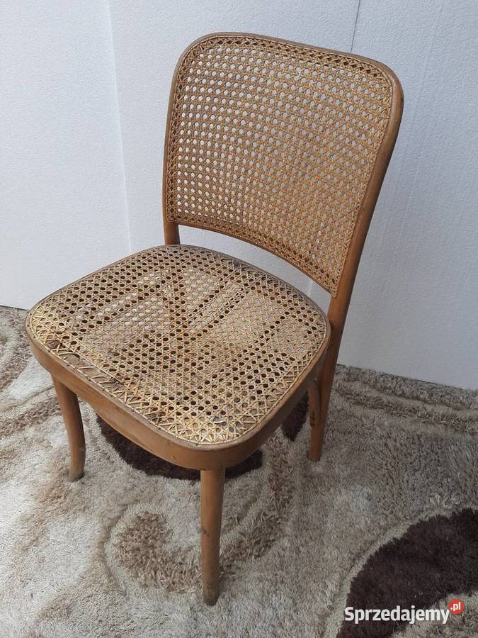 Krzeslo antyk wyplatane thonet Mundus Jasienica Trzebinia