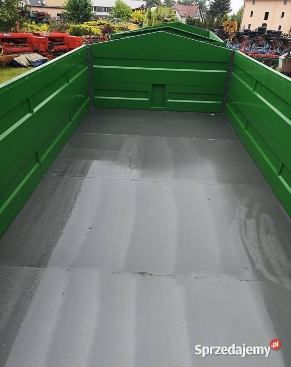 przyczepa rolnicza hl8011 dmc 12 ton 3 strony Przyczepy rolnicze Mokra