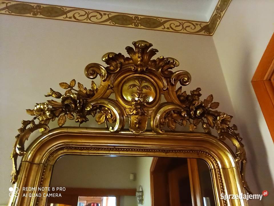 Lustro z konsolą barok Meble Gdańsk