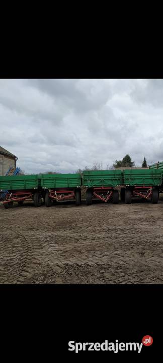 Przyczepy IFA HW 6011 Niemka szóstka i Autosan Wywrotki Kórnik