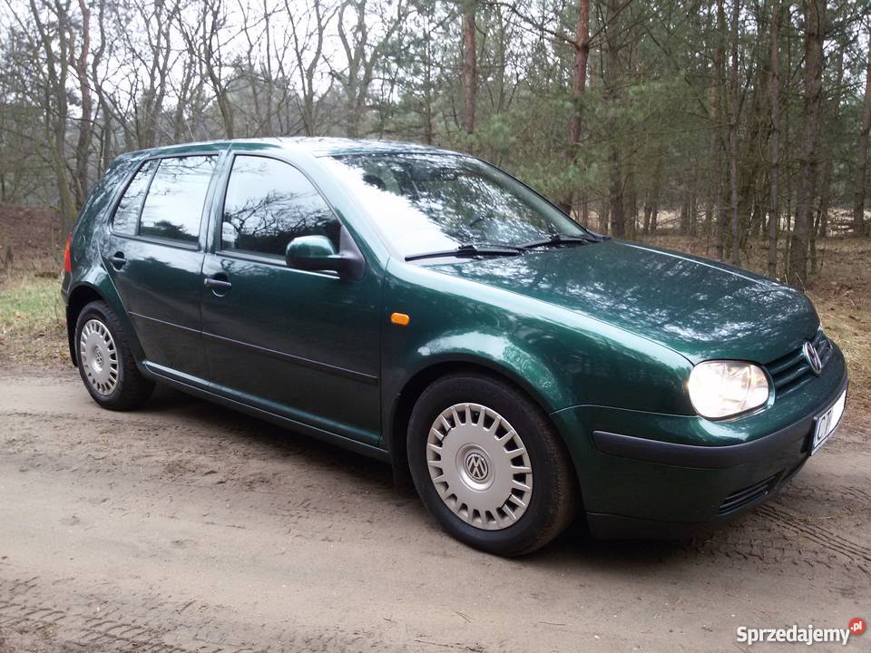 VW GOLF IV 1998 r.; 1,9 TDI, 90 KM, 5 drzwi, klima