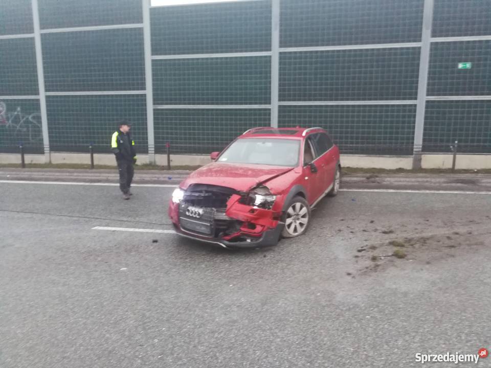 Audi A6 C6 Allroad 30TD 2008r ASB uszkodzony centralny zamek Łódź sprzedam