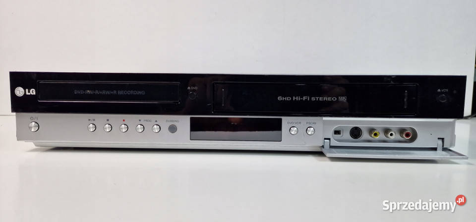 LG RC185 Video VHS i odtwarzacz DVD Kombo DVD i Blu-ray wielkopolskie Międzychód