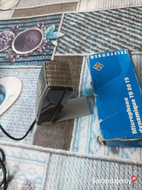 Telefunken TD 20 TS mikrofon dynamiczny vintage Płock