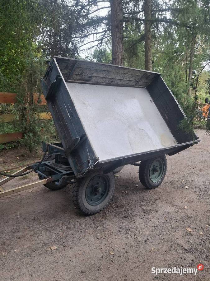 Przyczepka Multicar minitraktorek 3stronny kiper Krosno Odrzańskie