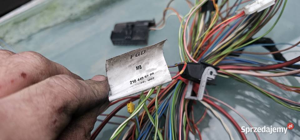 Wiązka silnika skrzyni mercedes w210 32 cdi sprzedam