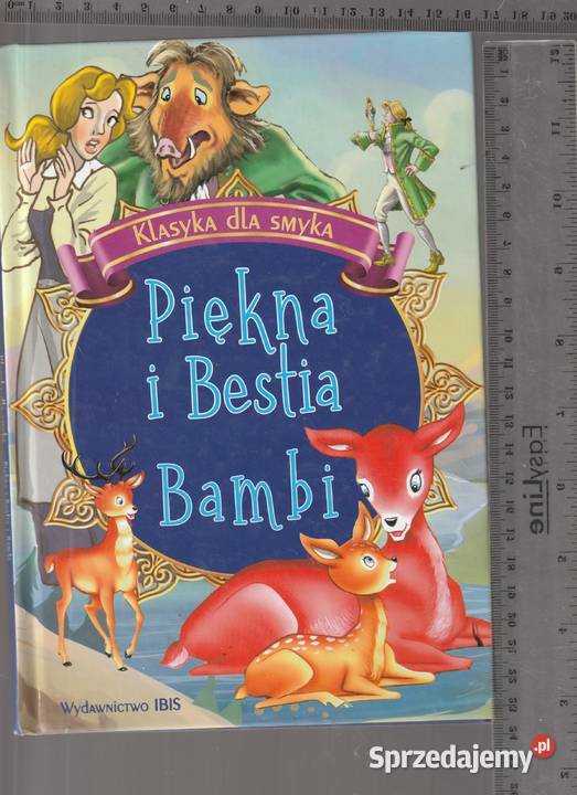 Piekna i Bestia Bambi Klasyka smyka twarda Pruszków sprzedam