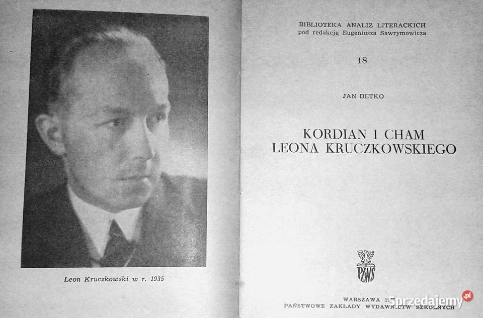 Kordian i cham Leon Kruczkowski Pozostałe Chełm